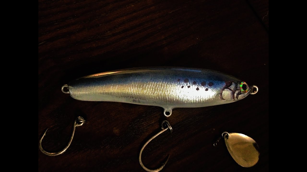 Making A Small Stickbait For Snook & Jack Crevalle