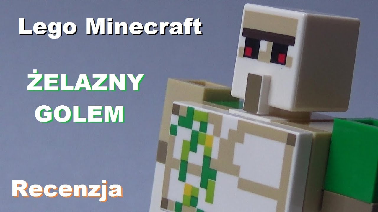 Magazyn Lego Minecraft - Żelazny Golem - 3 / 2022 - Recenzja