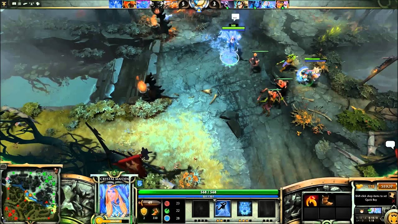 Stupid Voices in Dota 2: A Match Maiden Heaven