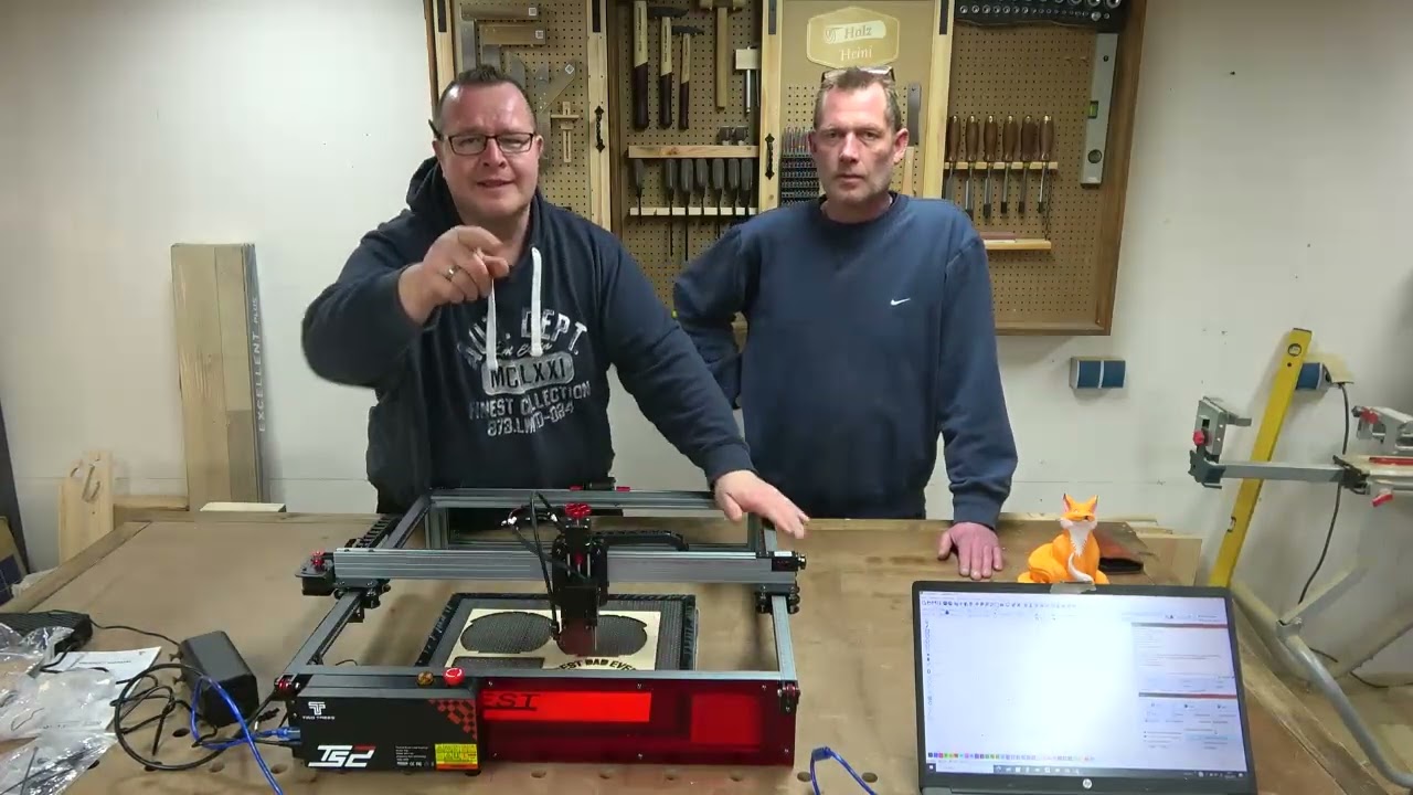 TwoTrees TS2 10W Laser Engraver mit Autofocus