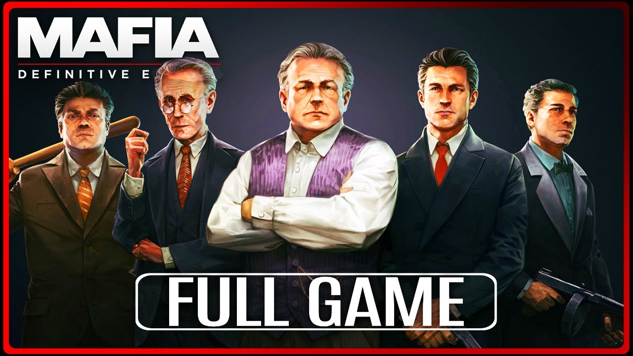 MAFIA REMAKE &ndash; Full Gameplay Walkthrough / No Commentary 【FULL GAME】1080p 60FPS HD