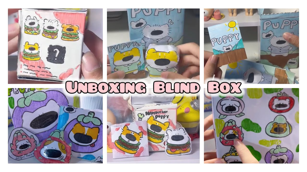 Tổng Hợp Video Unboxing Blind Box Tự Làm Nha
