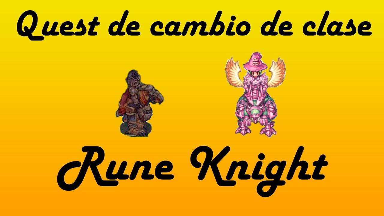 Atlantis Ro - Quest de cambio de clase - Rune Knight