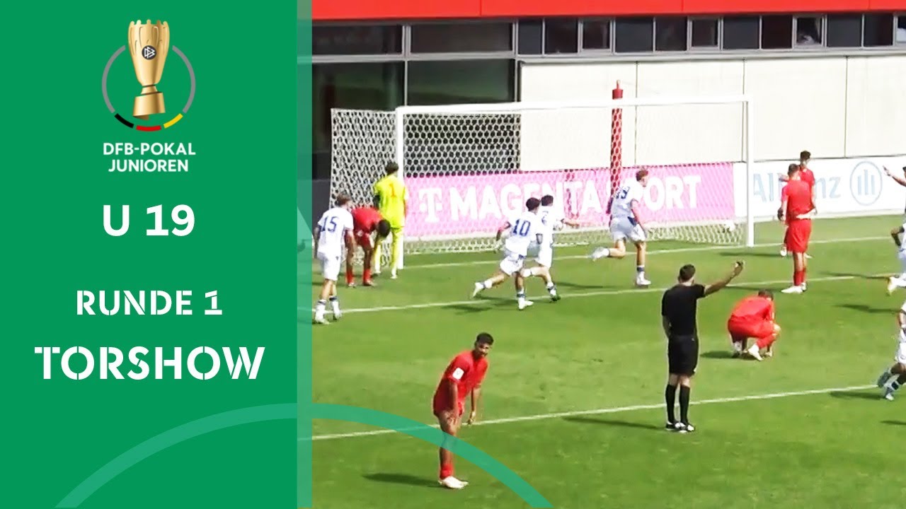 Leverkusen gewinnt Elferkrimi, KSC überrascht Bayern | Alle Tore DFB-Pokal der Junioren - Runde 1