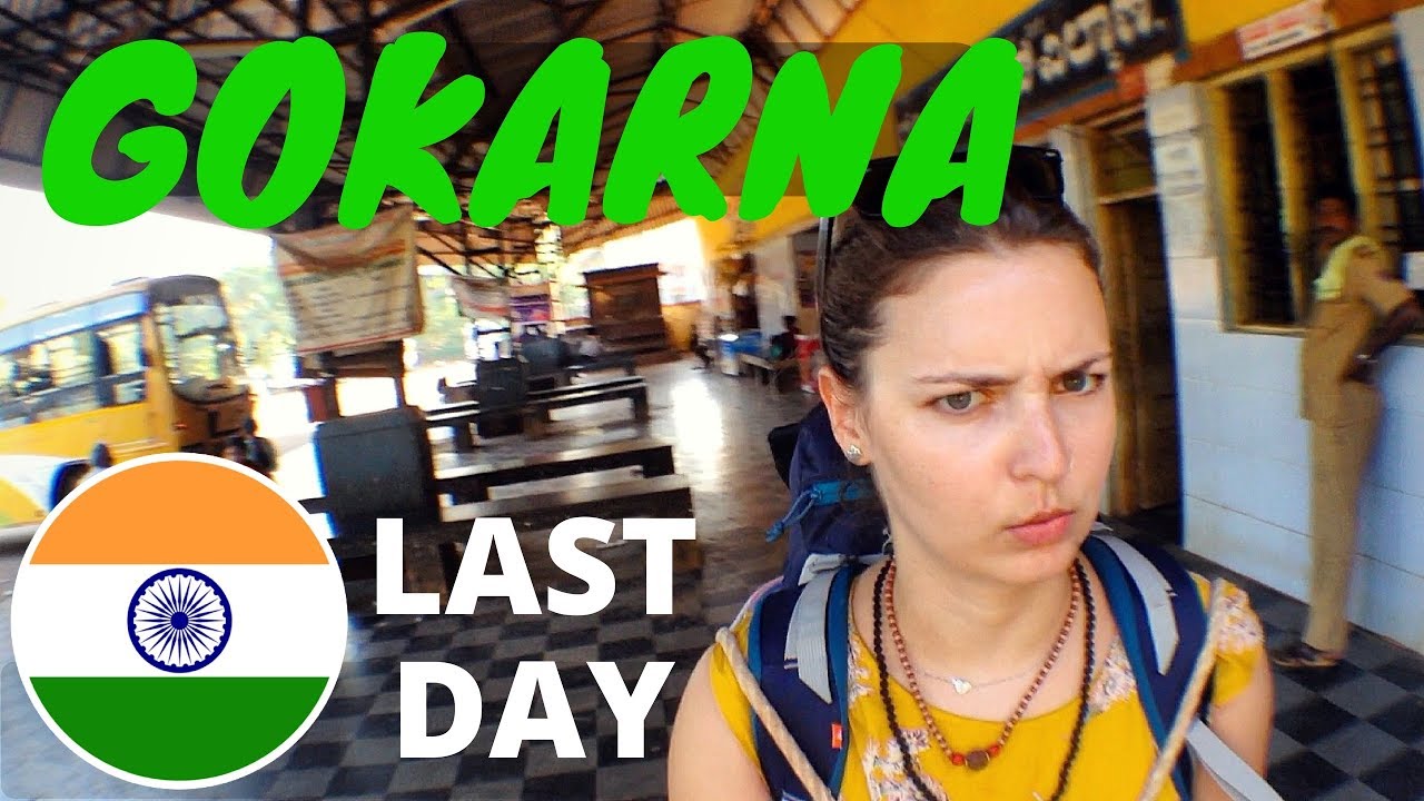 On a local bus from GOKARNA (India) || HINDI AATI HAI NAH?