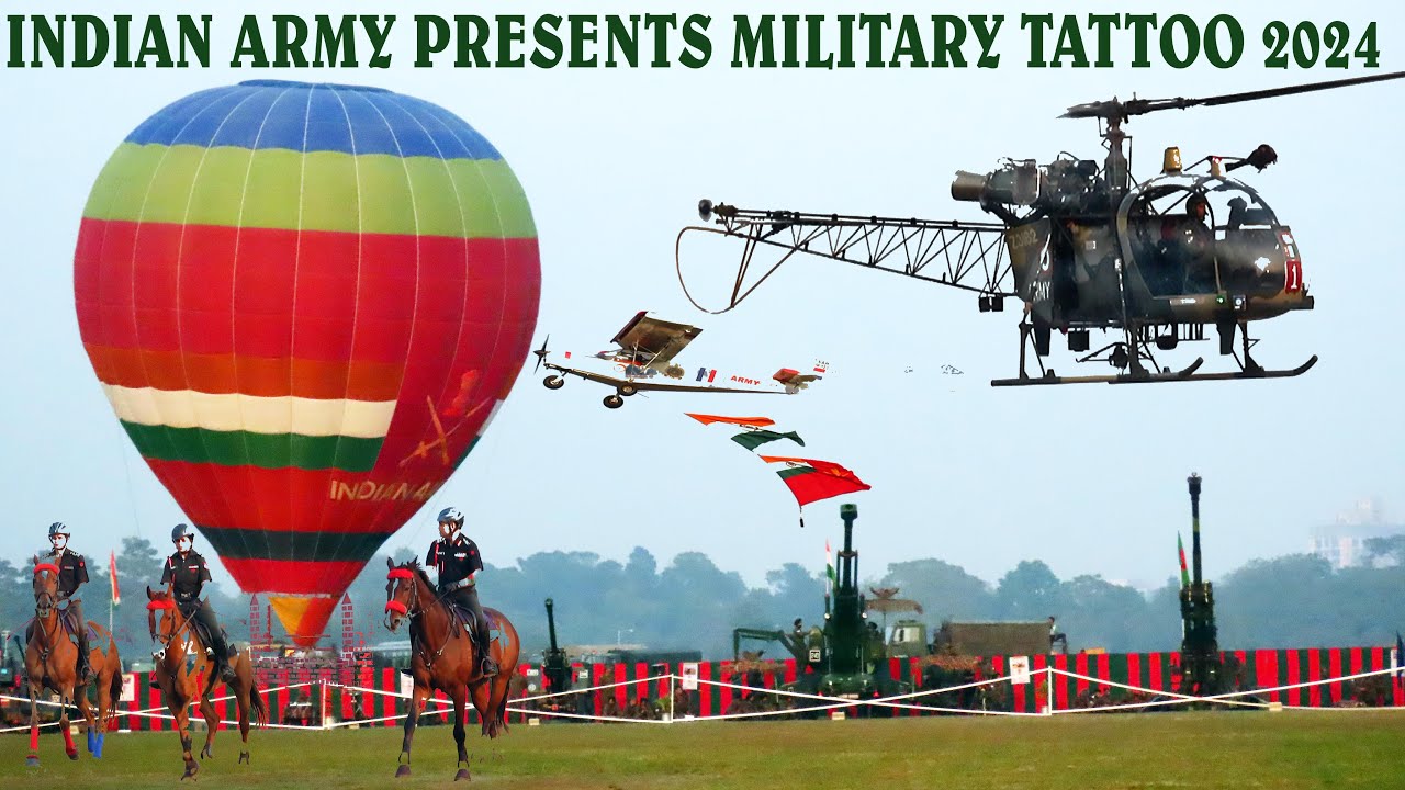 MILITARY TATTOO 2024 INDIAN ARMY VIJAY DIWAS CELEBRATION 2024 KOLKATA II VIJAYDIWAS 2024