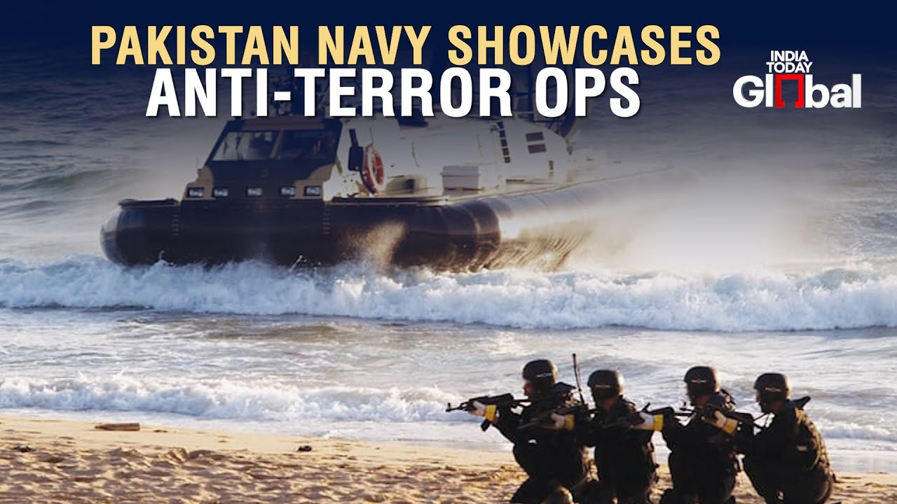 LIVE: Pakistan Navy Demonstrates Elite Anti-Terror Operations at Sea