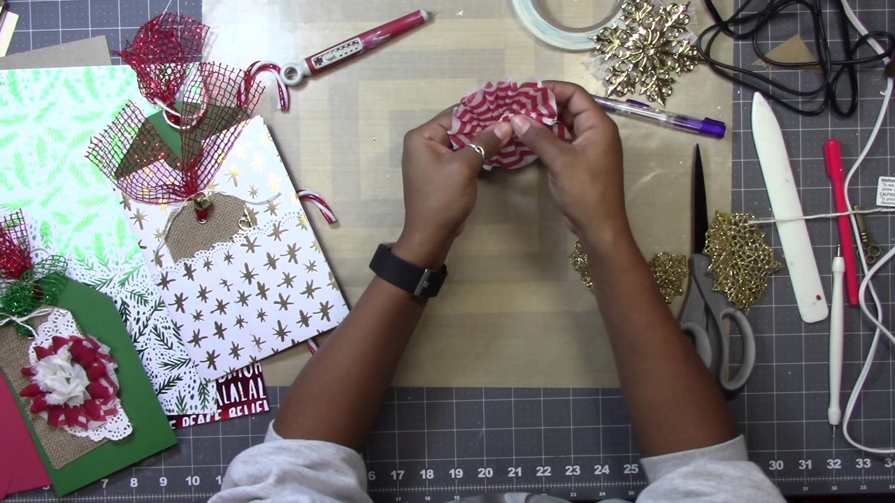 Loaded Christmas Envelope Start to Finish