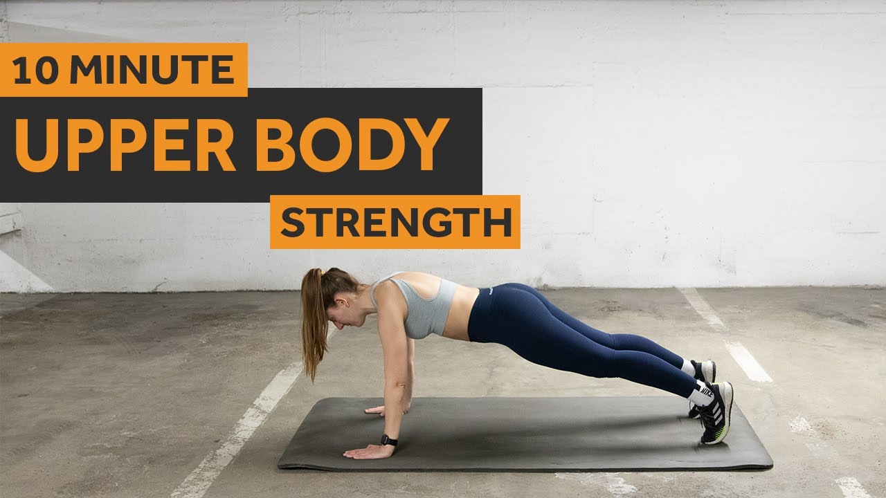 UPPER BODY STRENGTH | 10 MIN WORKOUT (no equipment) | #028
