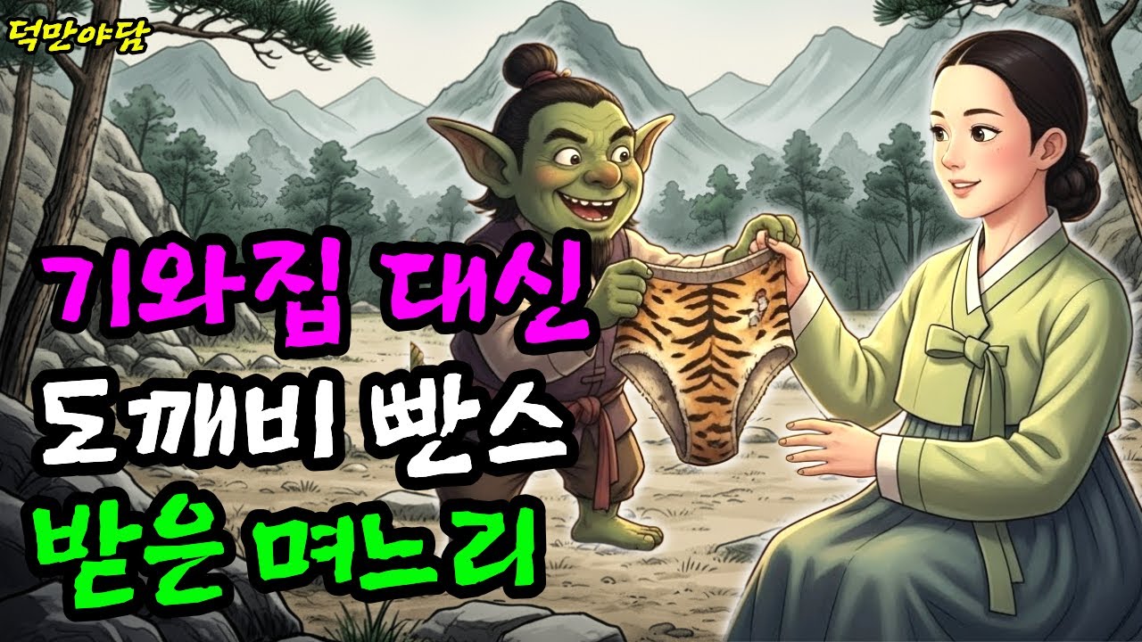 이천년 묵은 도깨비 빤스로 집안을 살린 막내 며느리(야담 민담 전설 설화 옛날이야기 오디오북)