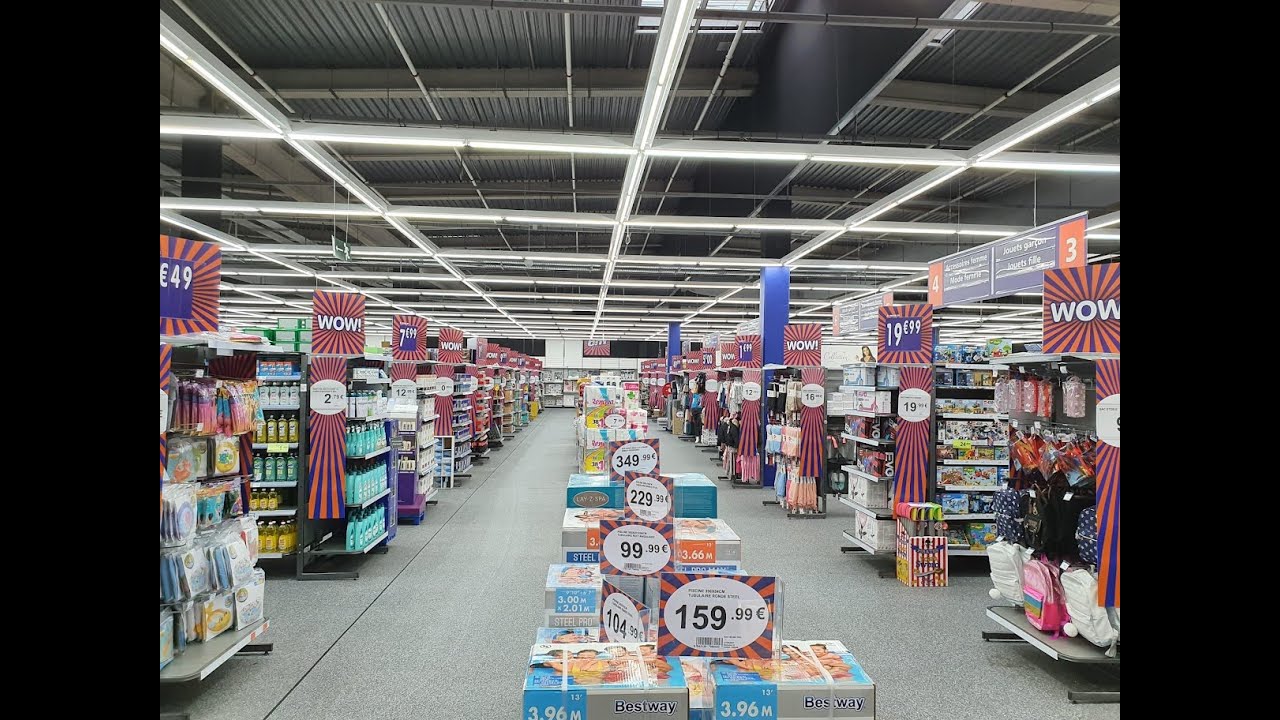 Visite du magasin B&M de Bessoncourt avant ouverture