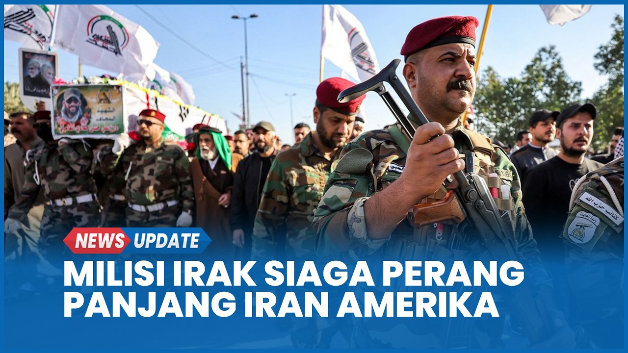 Milisi Irak Siaga Perang Panjang Iran vs Amerika, Akan Ikut Tempur