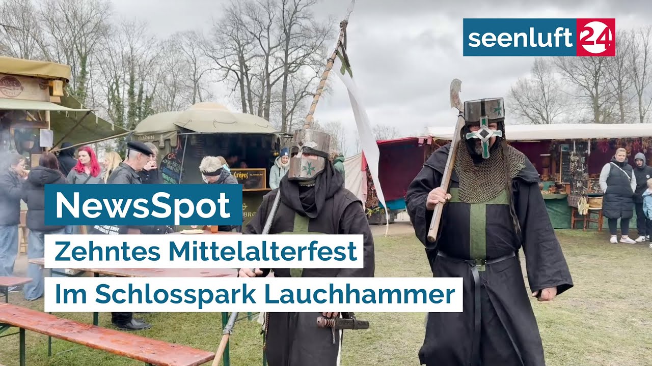 NewsSpot: Zehntes Mittelalterfest - Im Schlosspark Lauchhammer