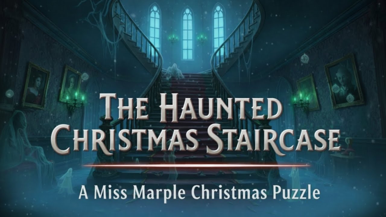 The Haunted Christmas Staircase | A Miss Marple Christmas Puzzle