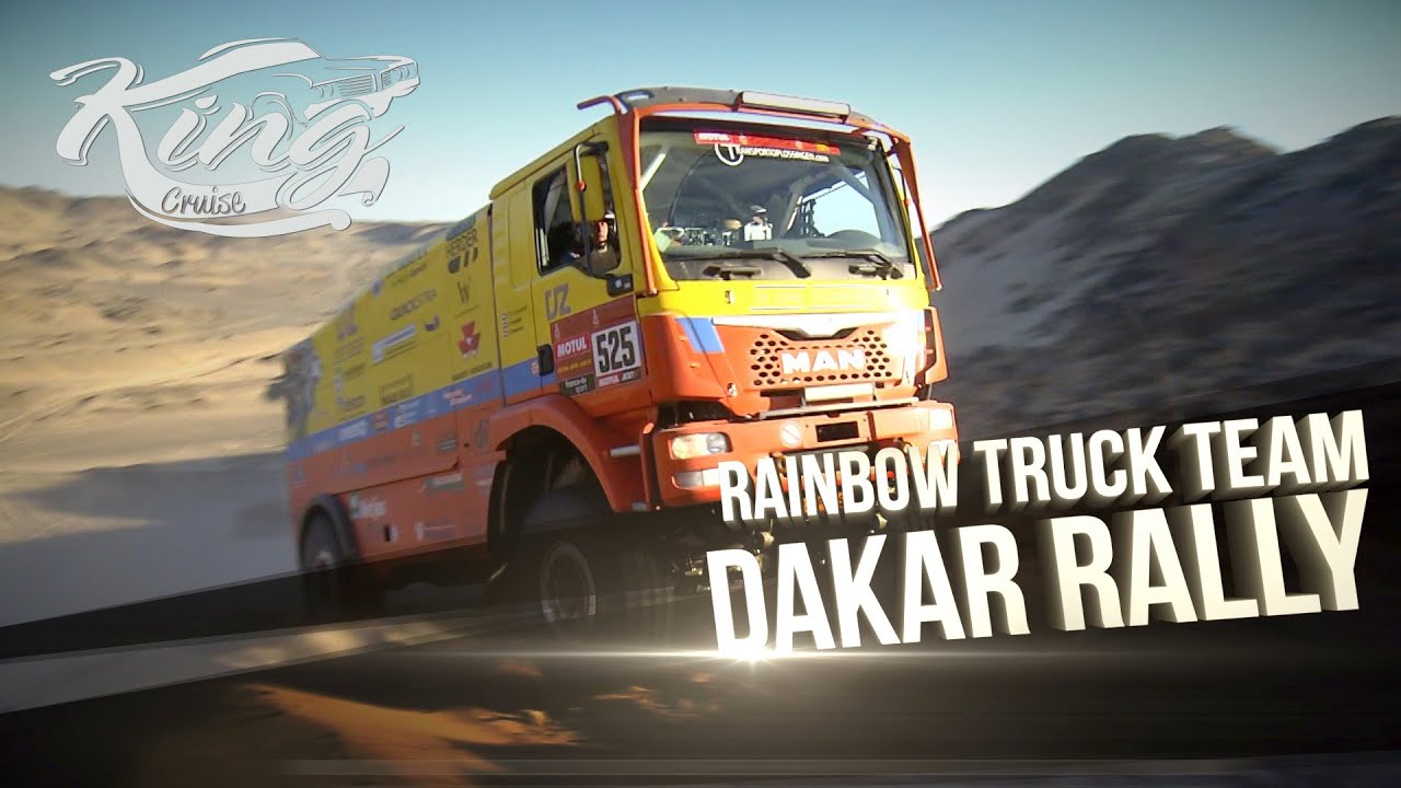Rainbow Truck Team's Dakar Rally Truck // Custom MAN TGS - KING CRUISE TV