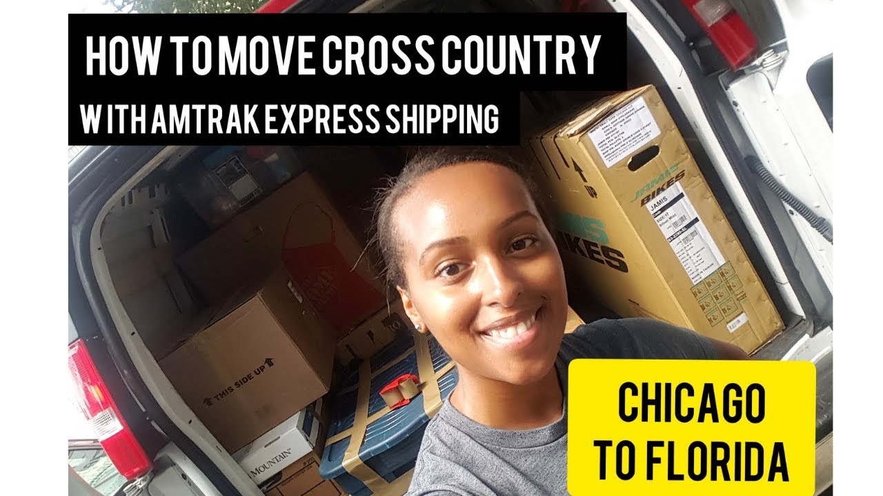 How to use Amtrak Express Shipping to Move Cross Country
