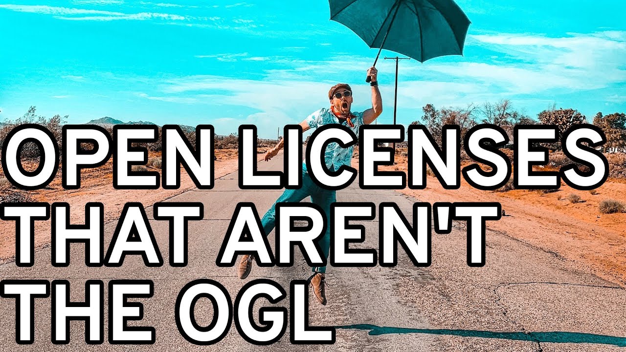 2 open licenses you can use instead of OGL (Open Gaming License) #opendnd  #openrpg