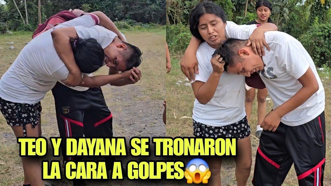 Dios Mio DAYANA y MATEO Se Agarran A Fuertes G0LPES En Pleno Vídeo, Terminarón Llorando😱