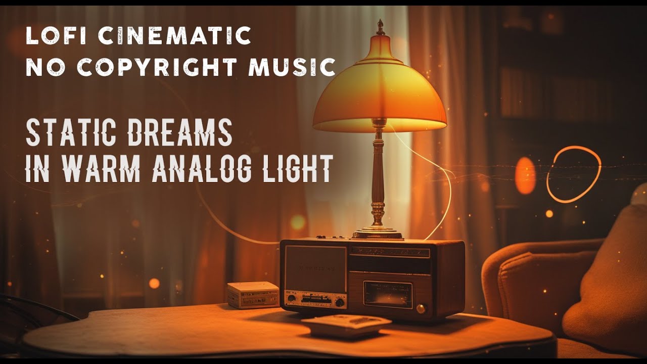 Lofi Cinematic No Copyright Music - Static Dreams in Warm Analog Light