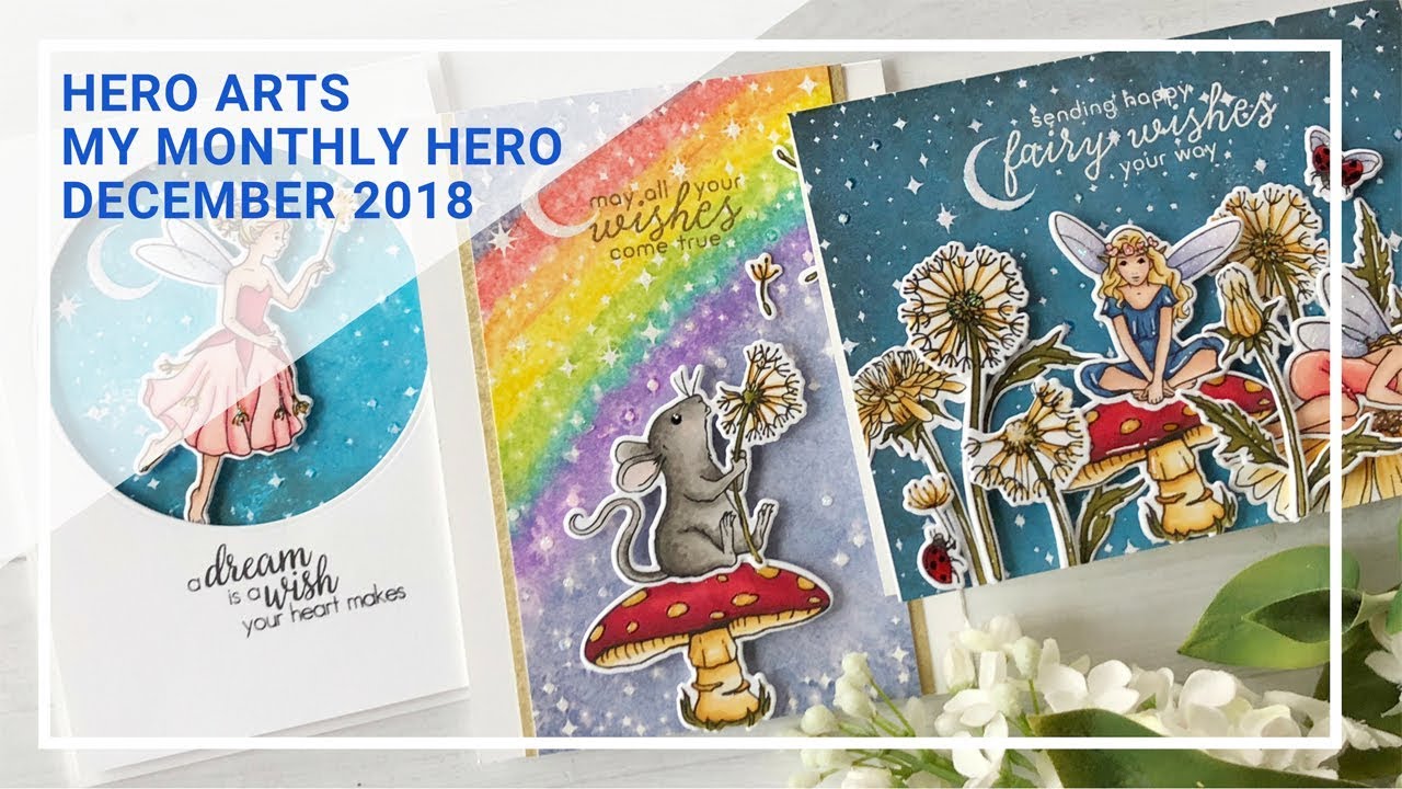 Hero Arts My Monthly Hero  | December 2018