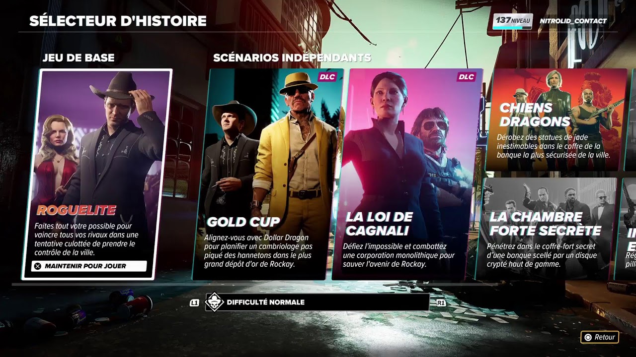 Live crime boss: go gagner le mode roguelite