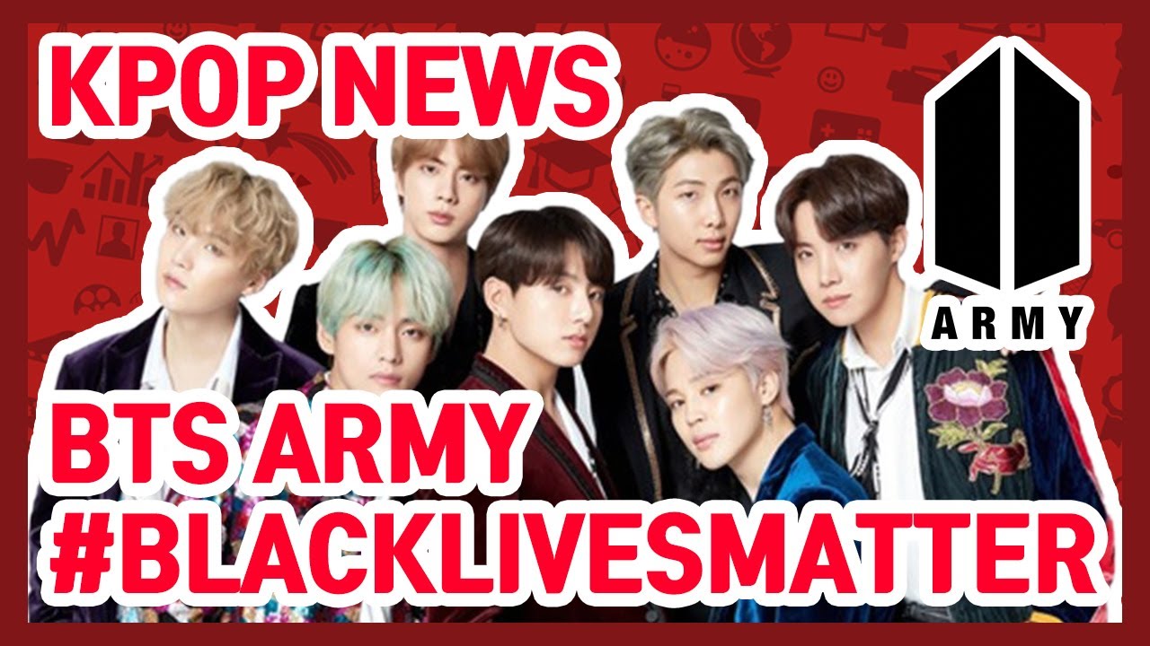 BTS donated 1 million to #blacklivesmatter