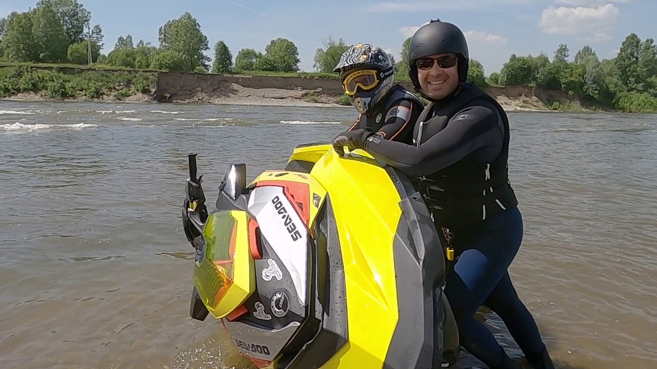 Гидроциклы. Река Томь. Spark SeaDoo