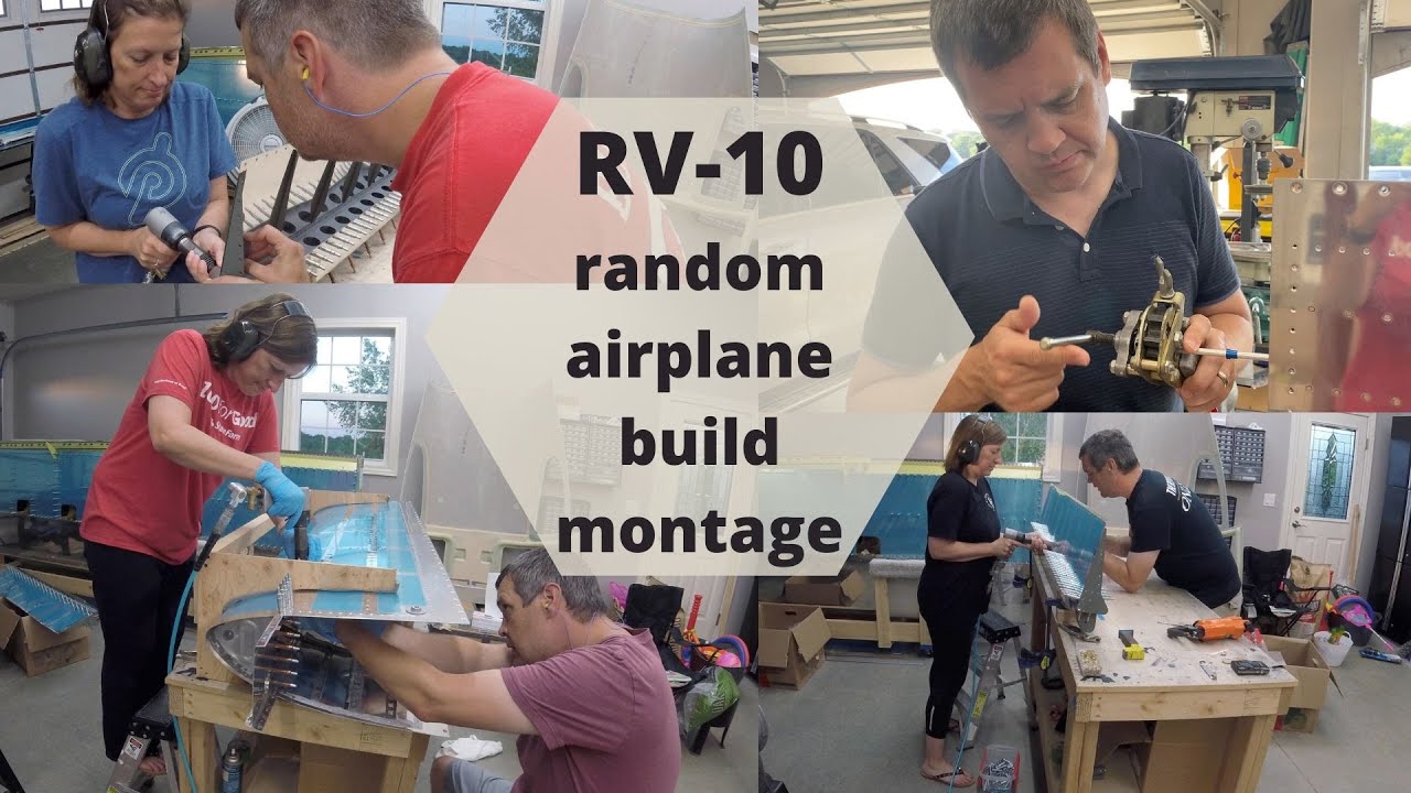 RV-10 | Wings | Random Airplane Build Montage