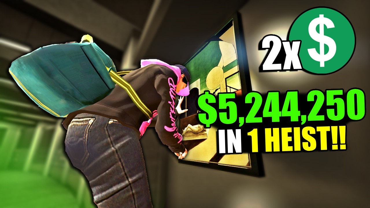 $2,194,840 For Each Players With Artwork Target! Casino Heist Big Con, Elite Challenge
