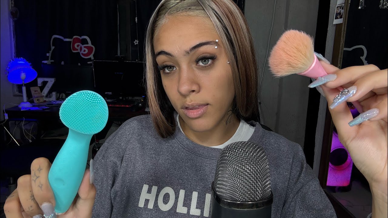 ASMR DUERME SI O SI EN 15 minutos 😴 hand sounds, water, mouth sound, visual