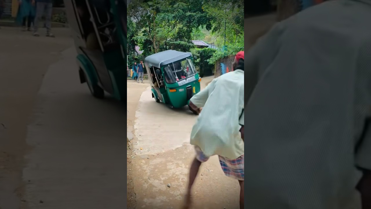 Three Wheel Wheeling | Maaama Left | Srilanka #vairal #srilanka