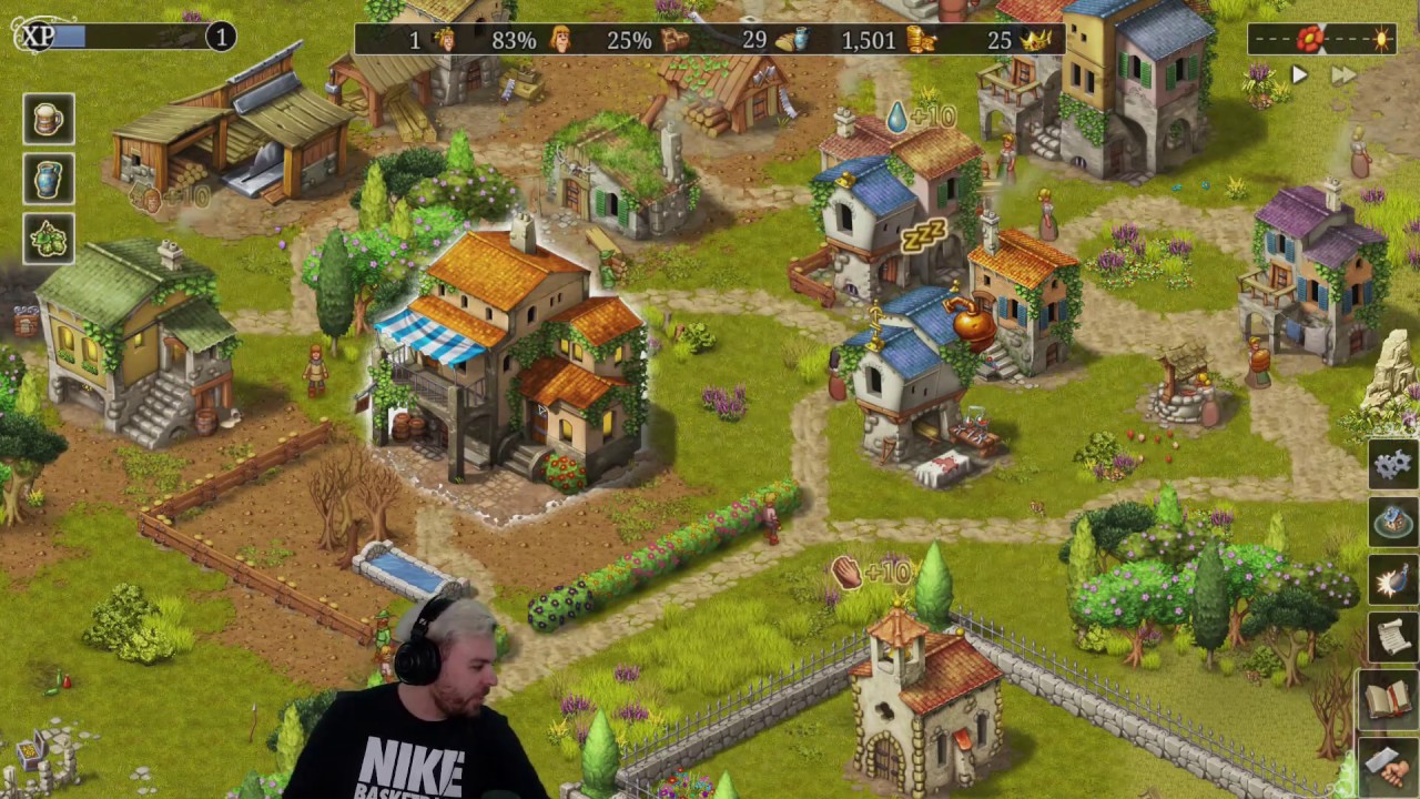 Townsmen - A Kindom Rebuilt: The Seaside Empire DLC Gameplay Reveal