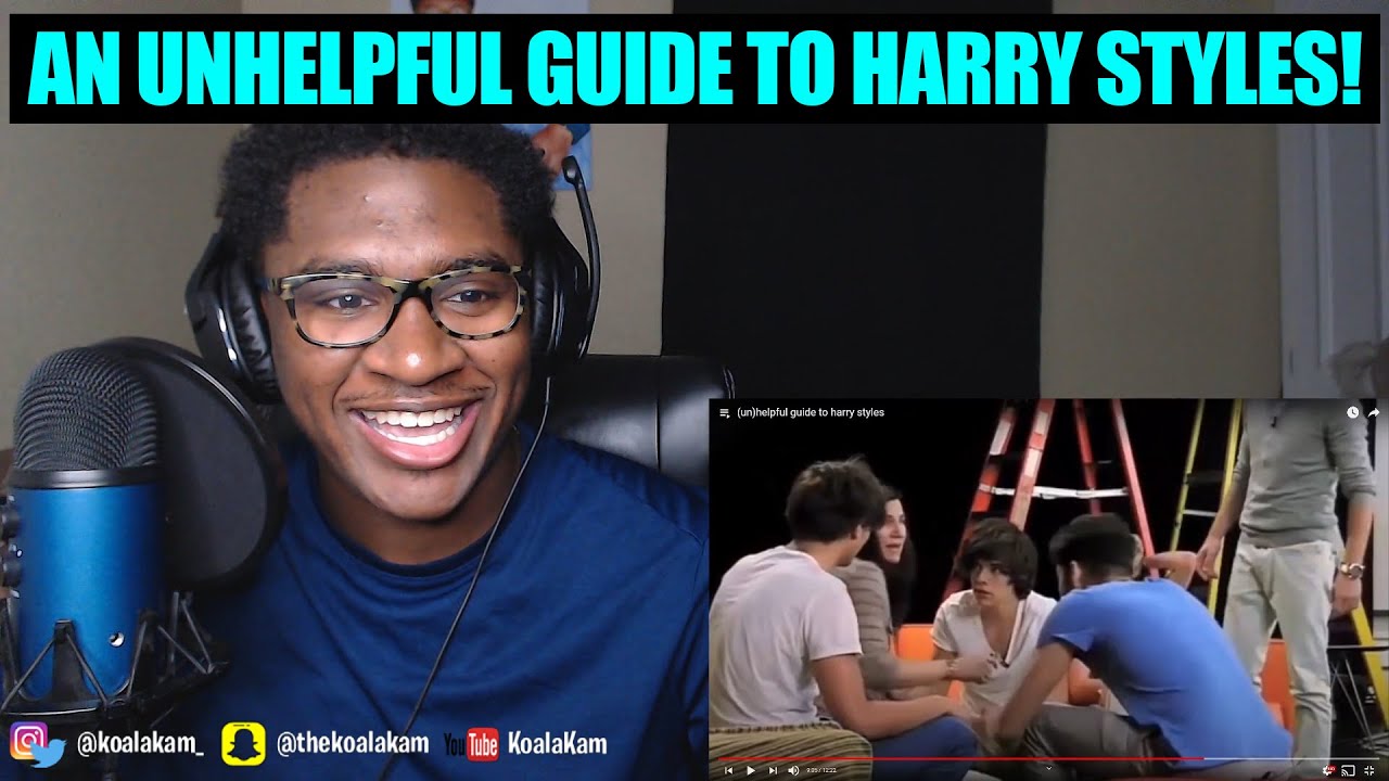Реакция на (не)полезное руководство по Гарри Стайлсу!