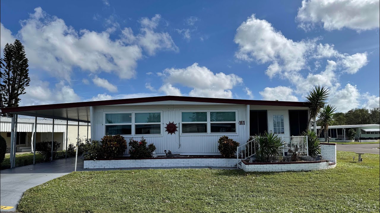 SOLD! | Mobile Home For Sale | 620 57th Ave W Lot H-1 Bradenton, Florida