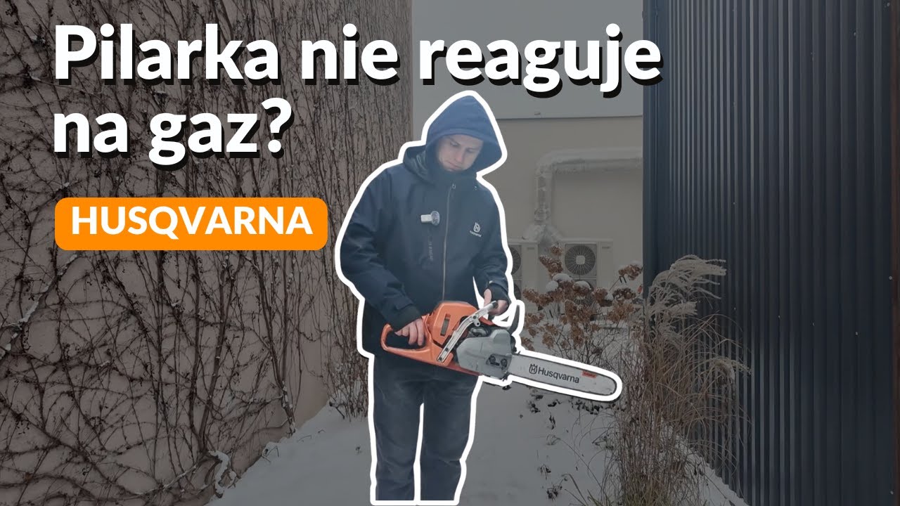 Pilarka nie reaguje na gaz? - To nie wina linki!