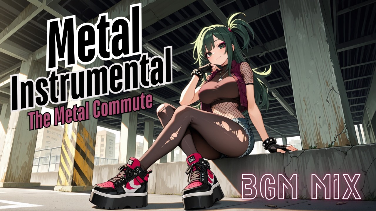 [1 Hour][Metal]The Metal Commute:60 Minutes of High-Energy Metal for Exercise,Gaming, and Studying⚡️