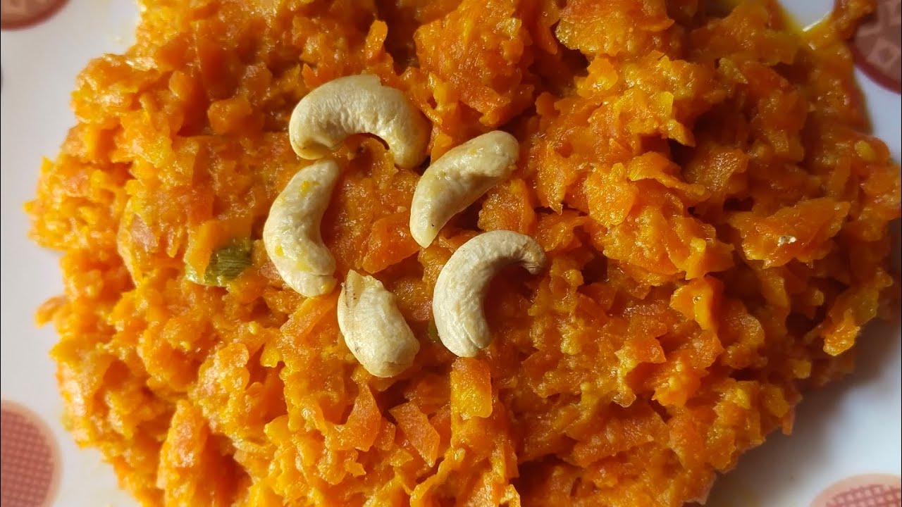 చాలా కమ్మగా ఉండే క్యారెట్ హల్వా #food #cooking #sweet #youtube