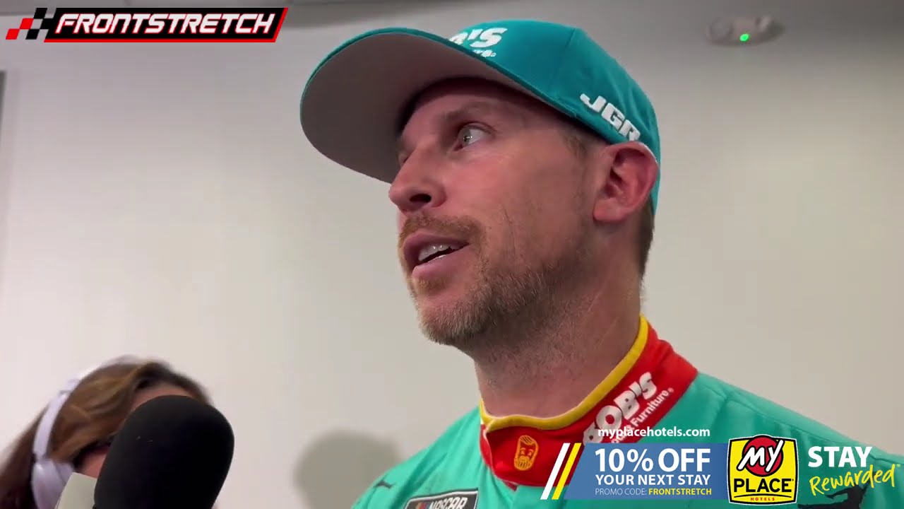 Денни Хэмлин: «Я всё ещё немного зол на [Phoenix Raceway] после разочарования в борьбе за титул в...