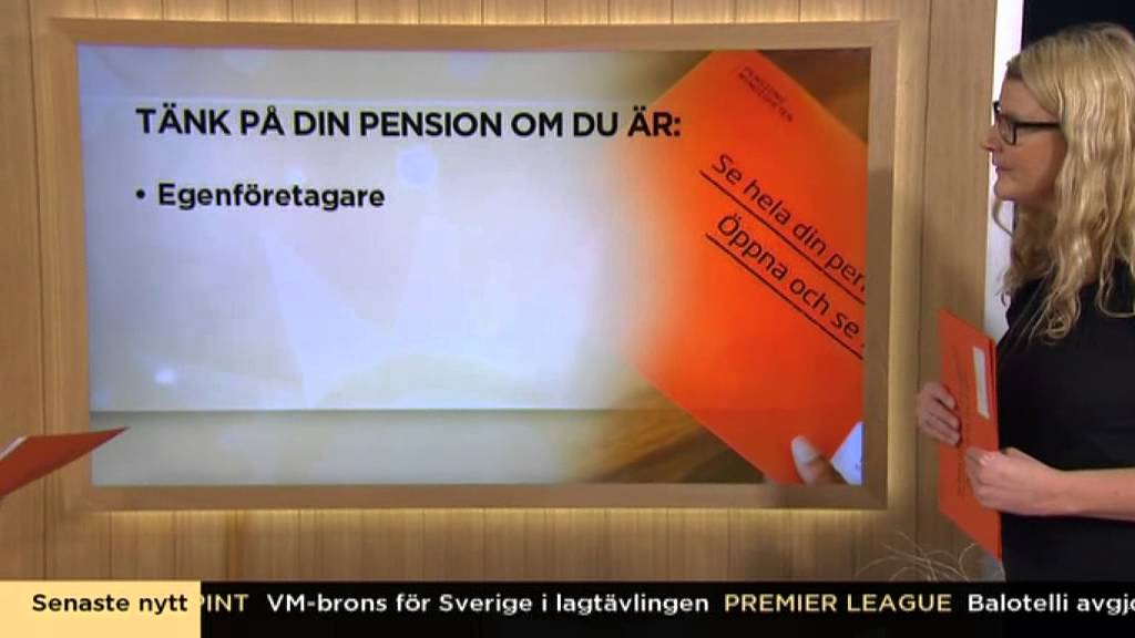 Pensionsexpert: Så sparar du pengar till din pension - Nyhetsmorgon (TV4)