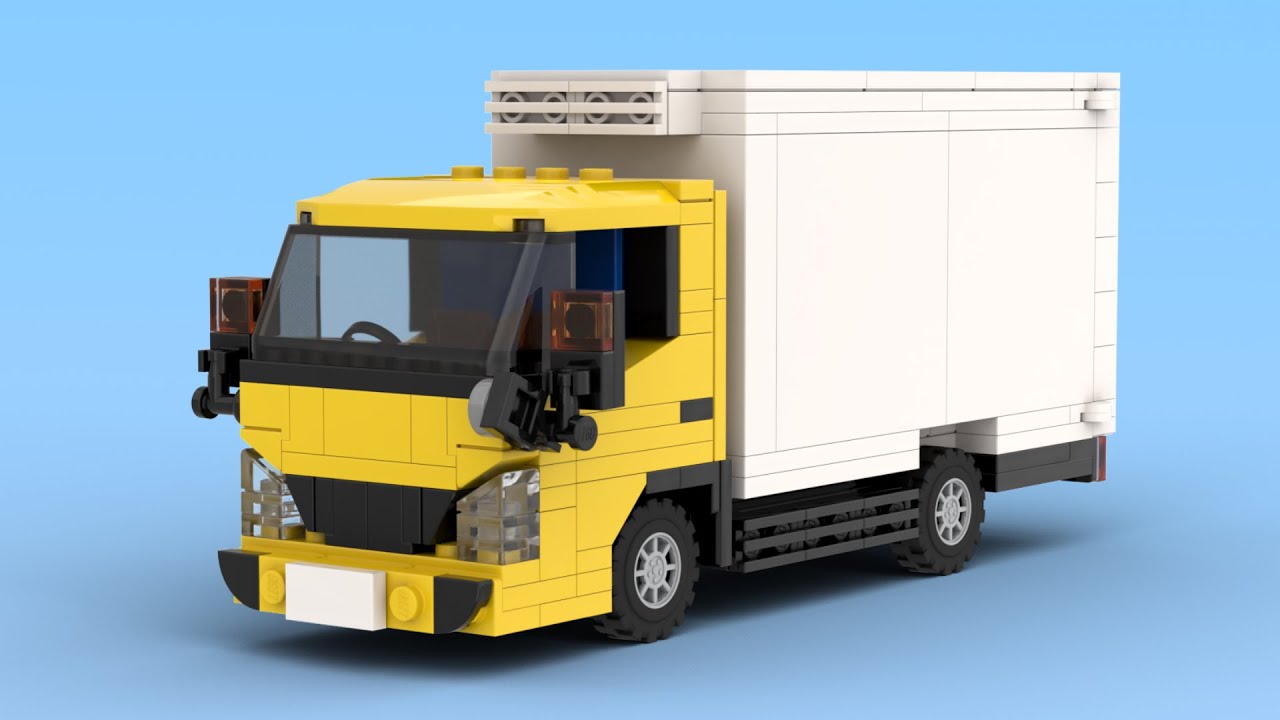 LEGO Mitsubishi Fuso Canter 🚚 | Build the Ultimate Delivery Truck!