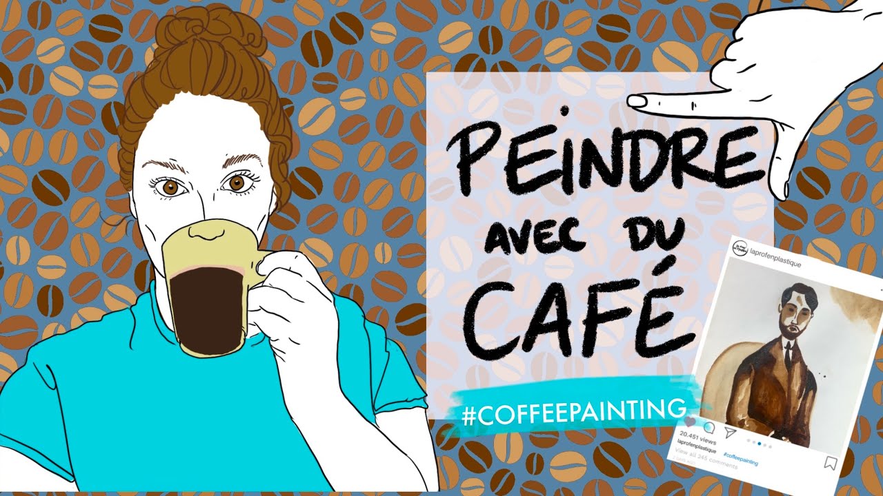 PEINDRE AVEC DU CAFÉ ☕️  • Bonus au carré (BONUS²)