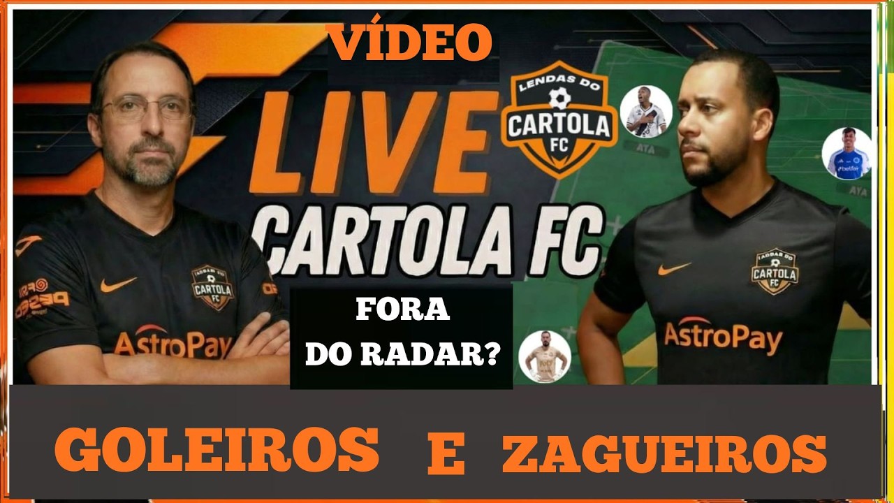 ZAGUEIROS E GOLEIROS NO RADAR!