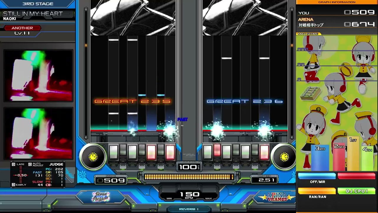 [beatmania IIDX]STILL IN MY HEART (DPA) EX HARD CLEAR