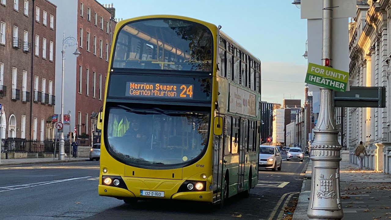 Dublin Bus | Wright Gemini 2 B9TL GT152 (132-D-11601) | Route 24 to Dublin Airport