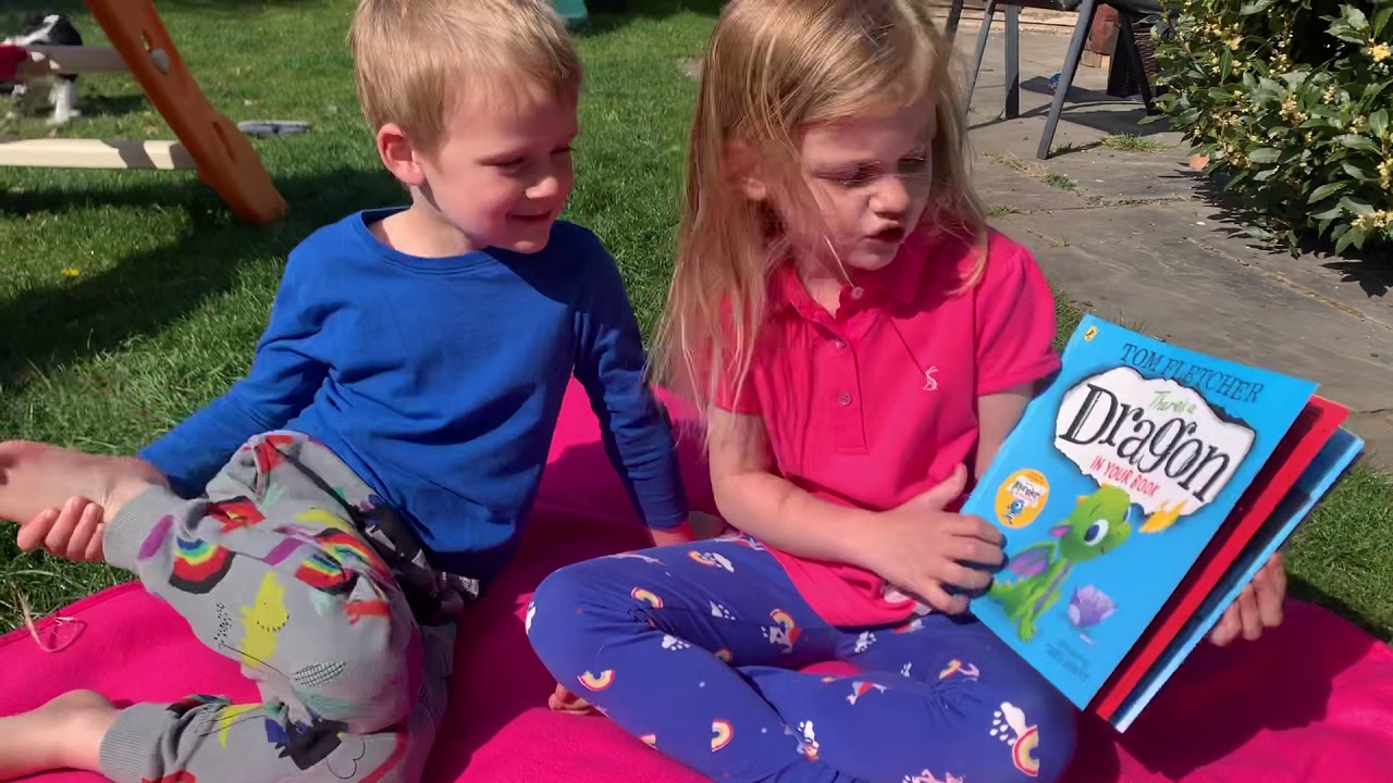 There’s a dragon in your book by Tom fletcher