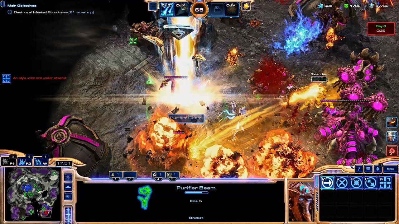 SC2 Co-Op Dead of Night, Karax Play [Prestige : Solarite Celestial]
