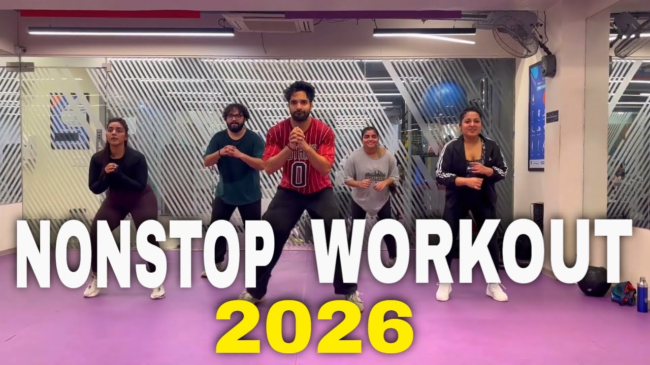 Nonstop Dance Workout At Home | Exercise To Lose Weight FAST | Zumba Class 2026