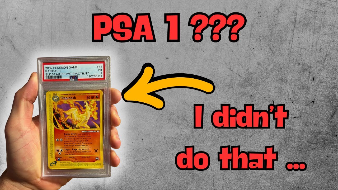 PSA Bent My Cards ...