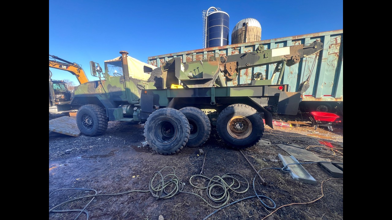 Swapping Out Tire on M936A2
