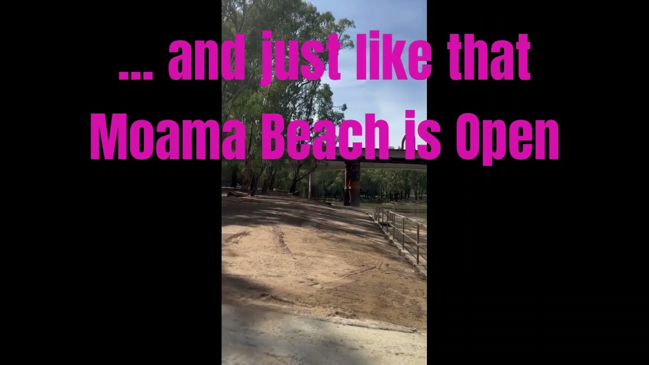 Moama Beach open video